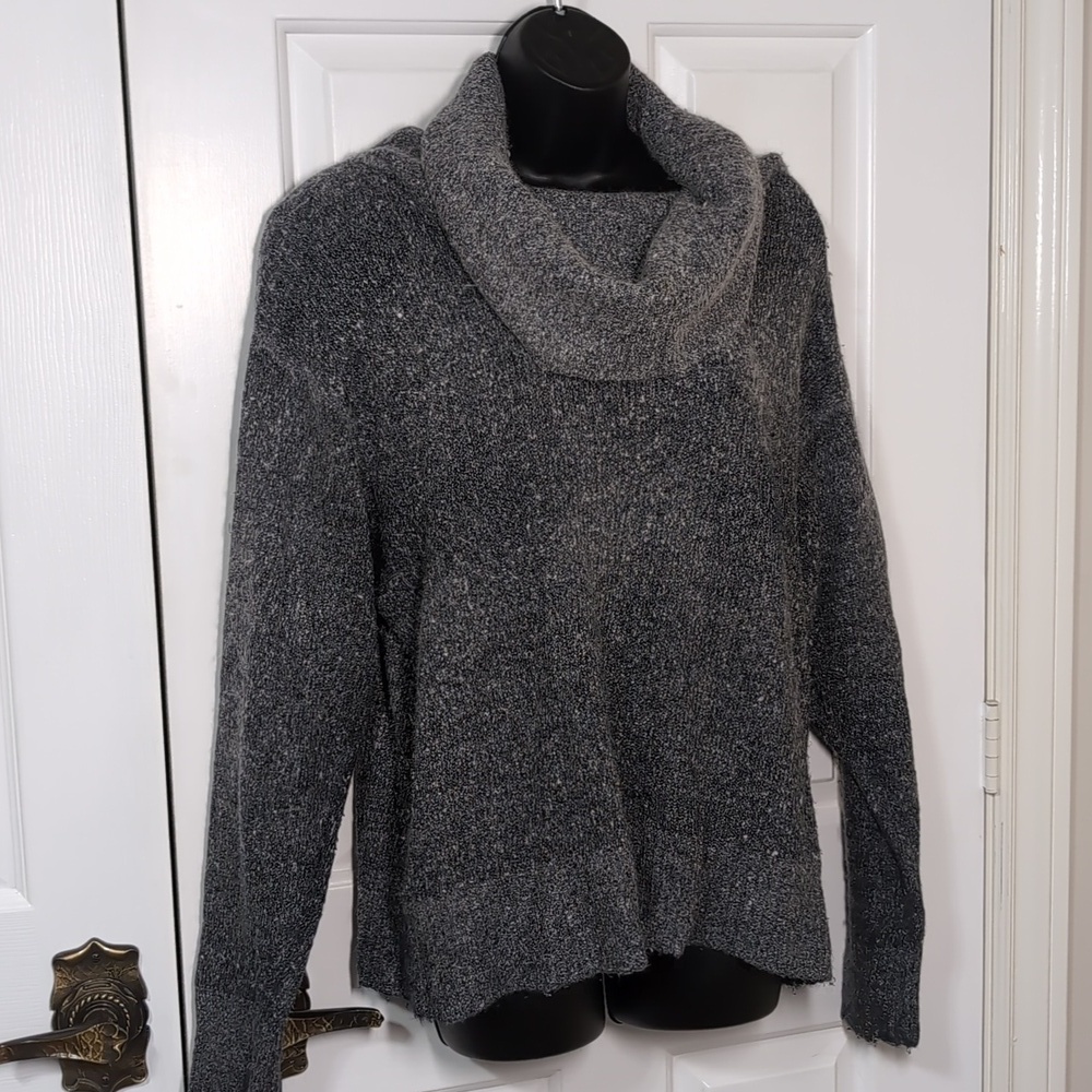 Vintage IB Diffusion Silk Angora Wool Blend Women's Cowl neck Sweater Large